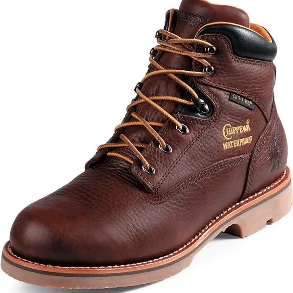 Chippewa Men's 6-Inch Waterproof Insulated Work Boots