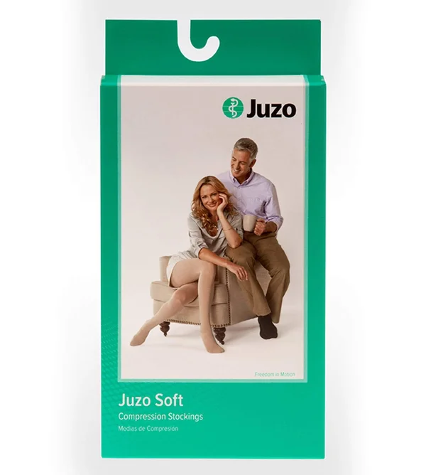 Juzo Soft 20-30 mmHg Pantyhose, IV, Regular, Black