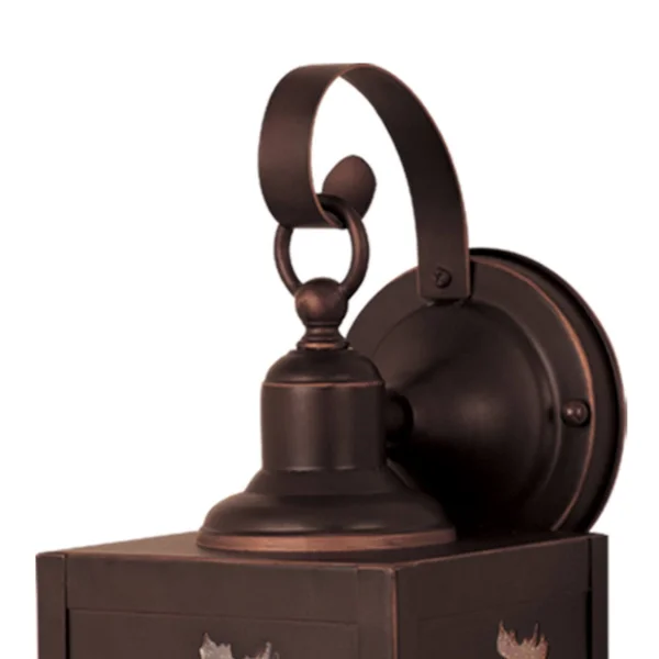 Vaxcel Ow24963bbz Yellowstone 5-Inch Outdoor Wall Light Burnished Bronze