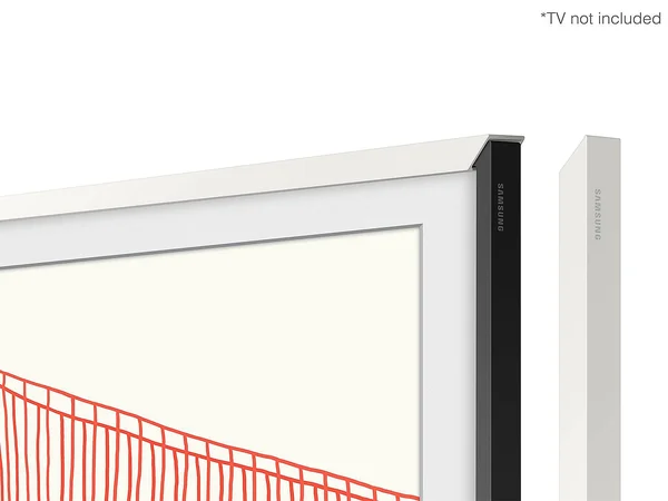 Samsung 75x22 The Frame Customizable Bezel - Modern White (2021)