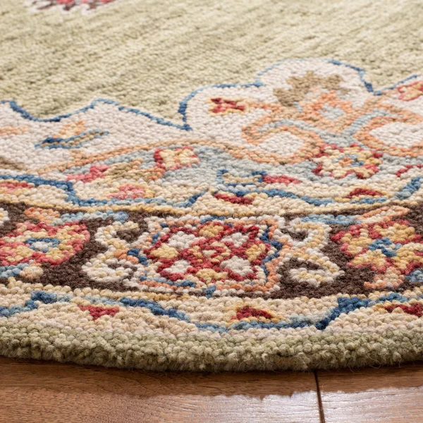 Safavieh Aspen APN506A 7&0x22 x 7&0x22 Square Sage, Brown Area Rug