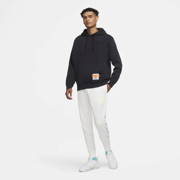 Nike Club Wash Drip Hoodie - Mens - Black/Black