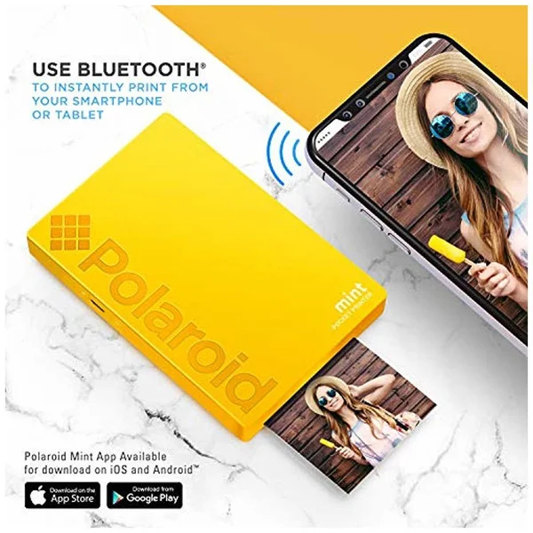 Polaroid Mint Pocket Printer - Size None, Yellow POLMP02Y