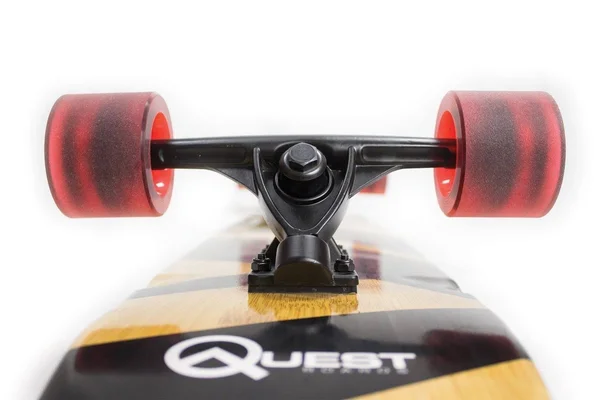 Quest Qt-nsc44c The Super Cruiser The Original Artisan Bamboo and Maple 44x22 Longboard Skateboard