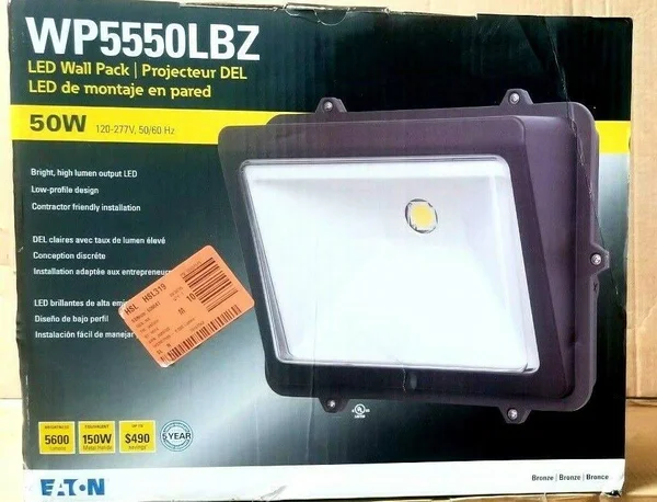 Light Wallpack LED BZ 50W 120V