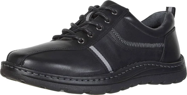 Drew Men's Hogan Oxford, Size: 11, Black Leather