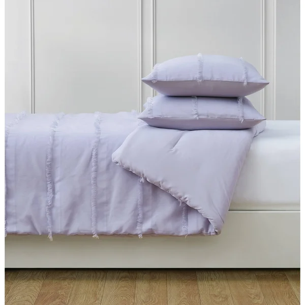 Christian Siriano Kristen Full/Queen Comforter Set - Lavender