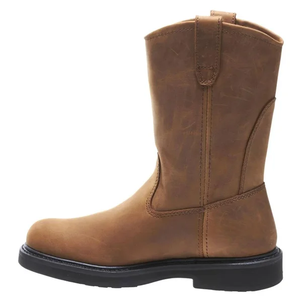 Wolverine Men's Ingham Durashocks Wellington Work Boot Brown - 14, M