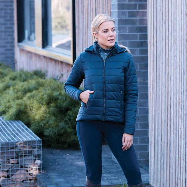 Dublin Nina Puffer Jacket, Navy