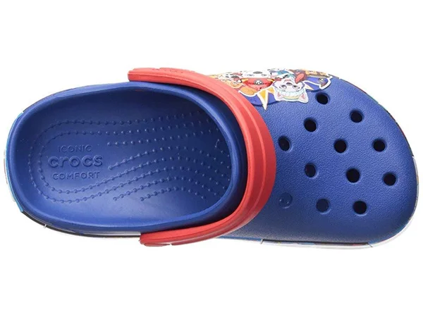 Boys Crocs Navy Paw Patrol Band Clog - Blue