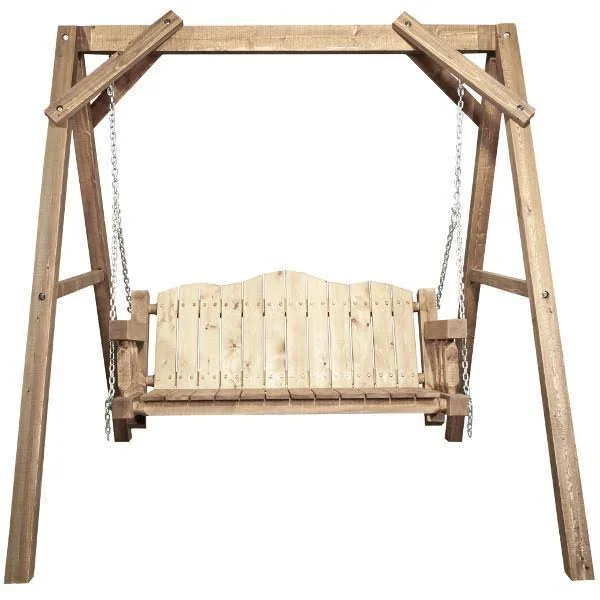Homestead Lawn Swing with A Frame, Men's, Size: 88, Ready to Finish