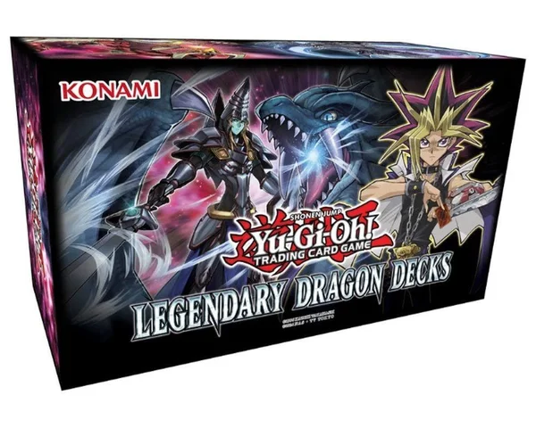 Yugioh Legendary Dragon Decks Set English TCG Game - 153 Cards
