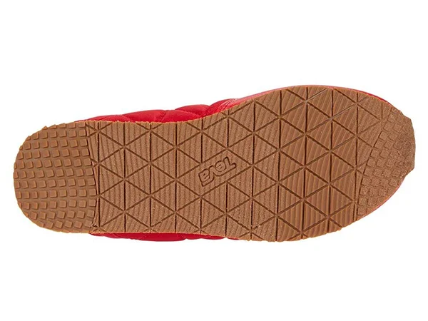 Teva Ember Moc Comfortable Sneaker in True Red, Size 7