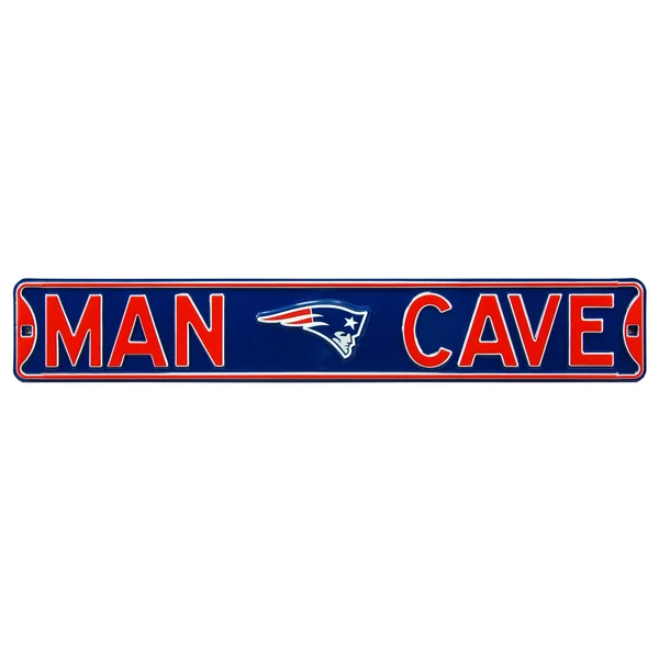 Authentic Street Signs New England Patriots Man Cave Street Sign