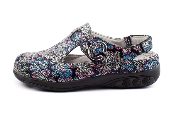 Therafit Women's Chloe Clog - Floral Leather