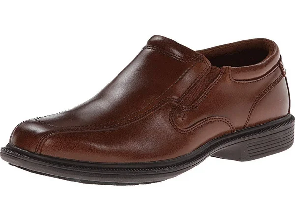 Men's Nunn Bush Bleeker St Slip-On - Cognac - Size 12