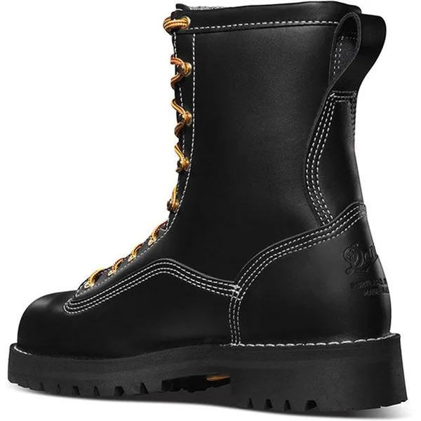 Danner Men's Super Rain Forest 8 inch Work Boot - Black