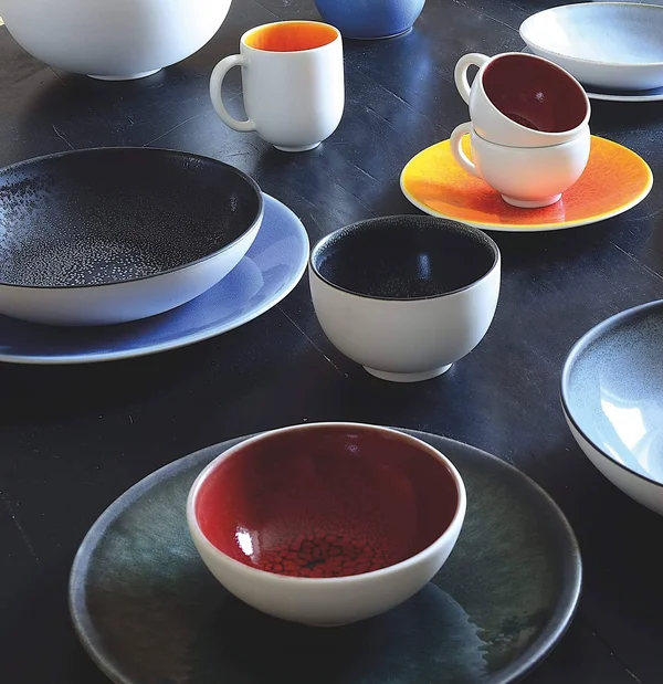 Jars Ceramics Tourron Natural Orange Rice Bowl - Orange