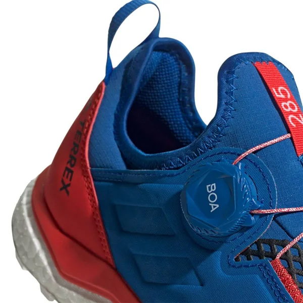 Adidas Terrex Agravic Boa Trail Running Shoes - Red/Blue - 11.5