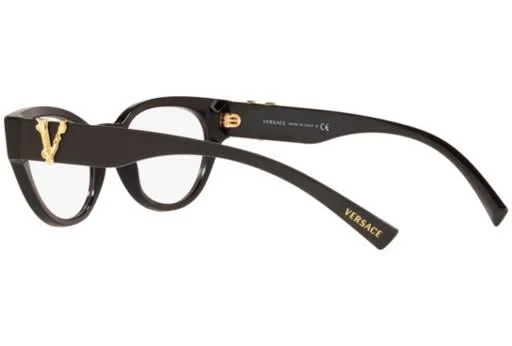 Versace VE3282 Eyeglasses GB1 Black