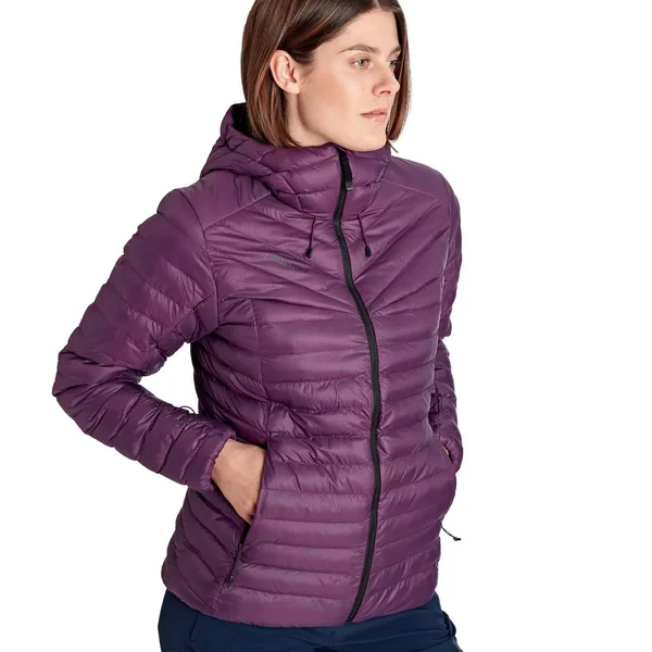 Mammut Albula in Hooded Jacket Women's - Blackberry, M