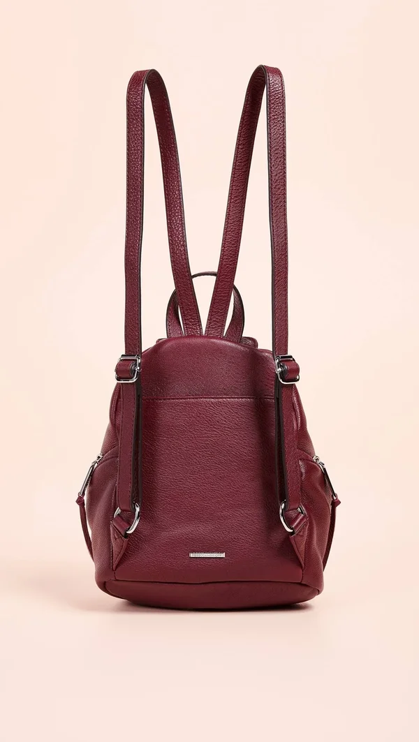 Rebecca Minkoff Medium Julian Backpack Bordeaux One Size