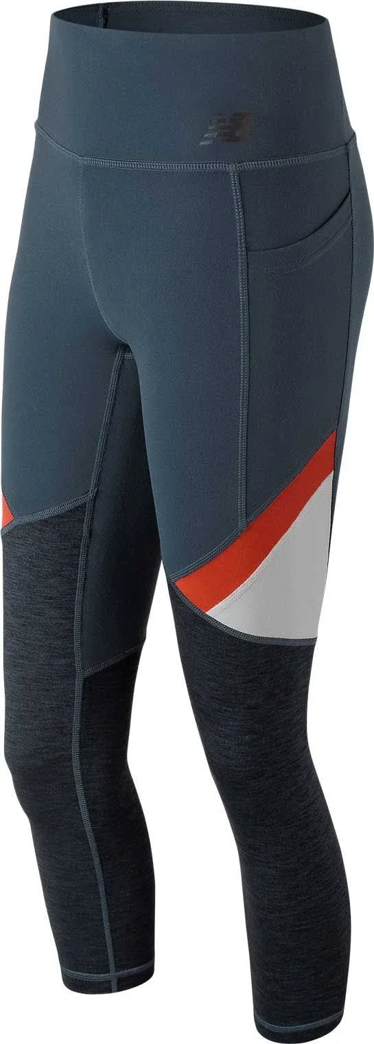 Women's New Balance Highrise Transform Pocket Crop Leggings