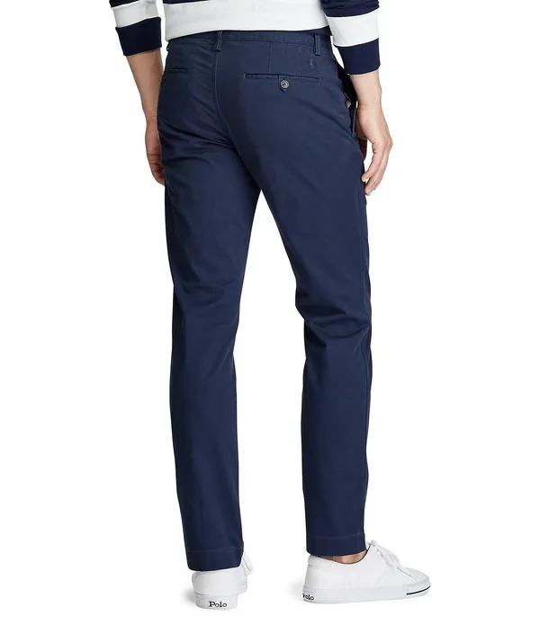 Polo Ralph Lauren Men's Slim-Fit Stretch Chino Pants - Khaki Tan