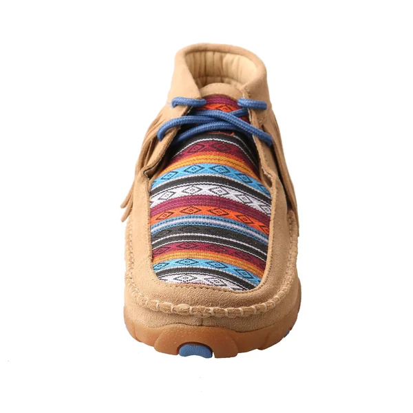 Twisted x Women's Driving Moc WDM0064 Serape Fringe