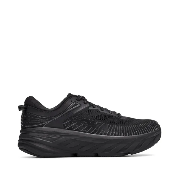 Hoka One One Women's Bondi 7 Shoe - 10 Wide - Lunar Rock - Black Iris