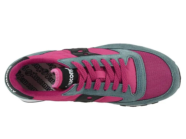 Saucony Originals Jazz Original Vintage Women's Classic Shoes Berry/Teal/Black : 11 B - Medium