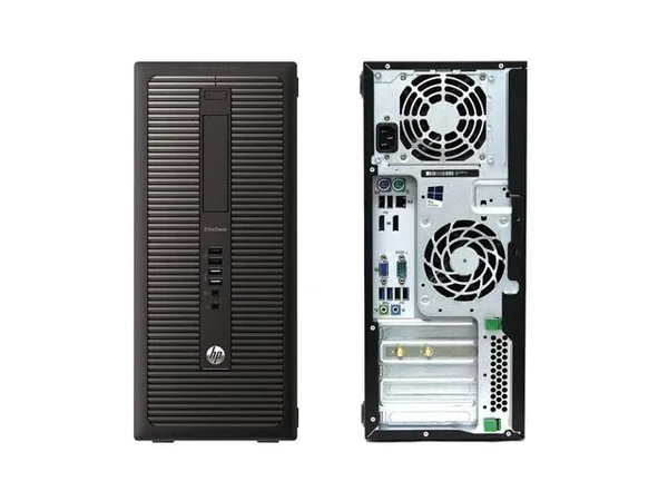Refurbished - HP EliteDesk 800 G1 - Twr, Intel Core i7-4790 @ 3.60 GHz, 8GB Ddr3, 1TB Hdd, Dvd-rw, Win10 Home 64, Black