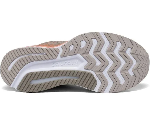 Saucony Women's Guide 13 - 8 - Sky Grey, Coral