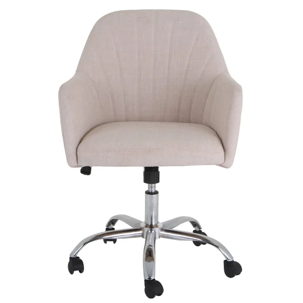 Nature Ivory White Upholstered Task Chair - 26x22L x 25.2x22W x 35.6x22H
