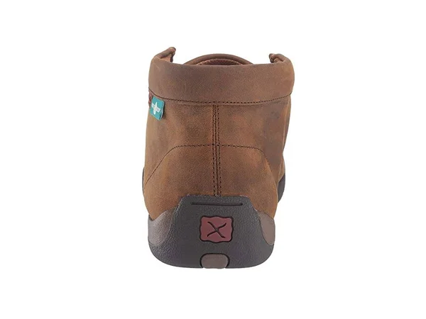 Twisted x Men's Waterproof Driving Mocs - Distressed Saddle