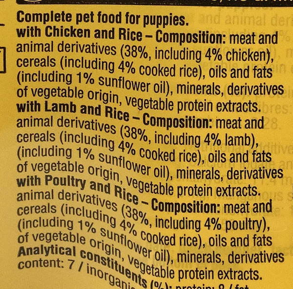 Pedigree Can Cuts in Jelly Tinned Puppy Food 6 X400g