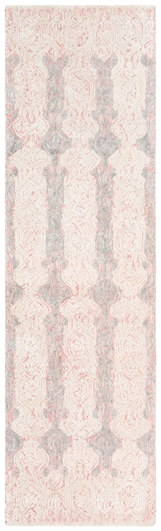 Safavieh Glamour Rug Collection GLM536U - Light Pink, Ivory - 3& x 5&