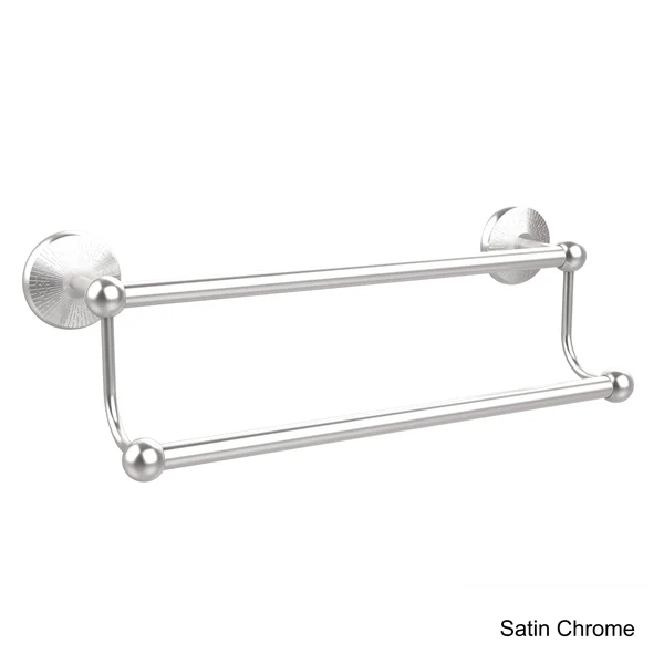 Allied Brass Prestige Monte Carlo Collection 18 inch Double Towel Bar Antique Pewter
