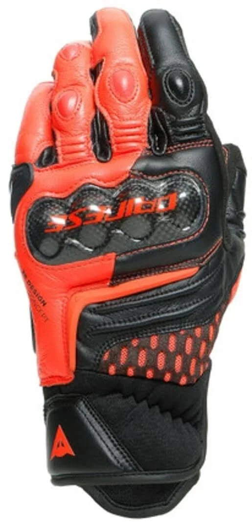 Dainese Carbon 3 Short Gloves Black/Red XXL