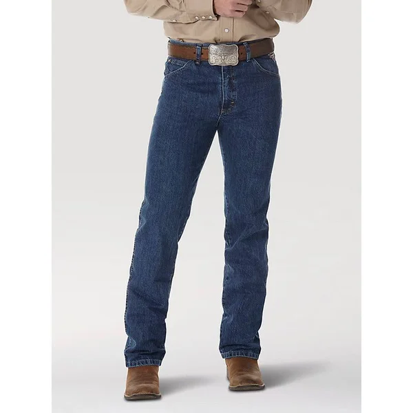 Wrangler Men's Slim Fit Authentic Stone PBR Jeans-30x34