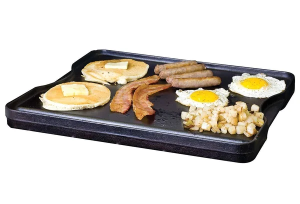 Camp Chef Cgg16b Pre-Seasoned Reversible Cast Iron Grill/Griddle 1 Unit - 14" x 16"