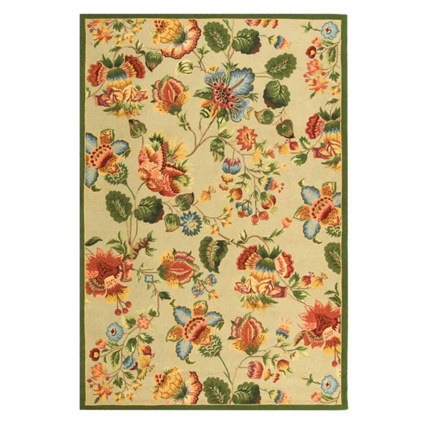 Safavieh Chelsea HK331C Area Rug - Sage - Size: 6 x 9 ft.