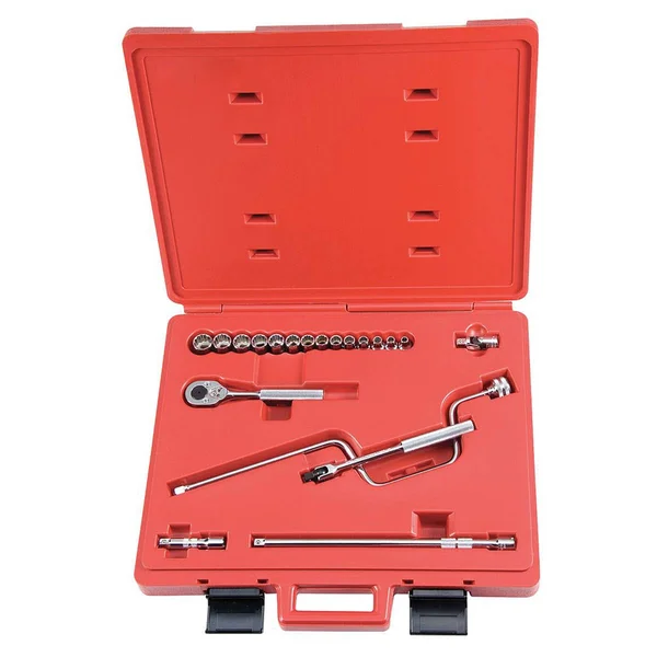 Proto J52224 3/8x22 Drive 20 Piece Metric Socket Set - 12 Point