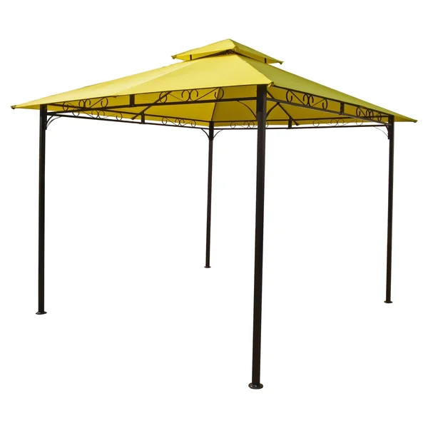 International Caravan Square Vented Canopy Gazebo, Cranberry