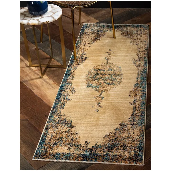 Unique Loom Graham Traditional Area Rug Collection - Round 8& 3144454