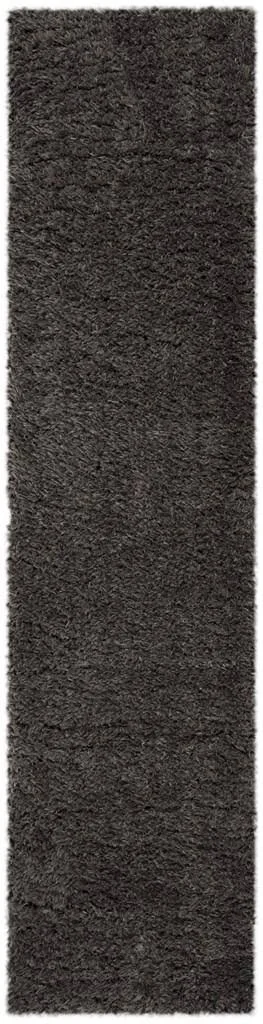 Safavieh Flokati Shag FLK950H 2&0x22 x 8&0x22 Runner Charcoal Area Rug