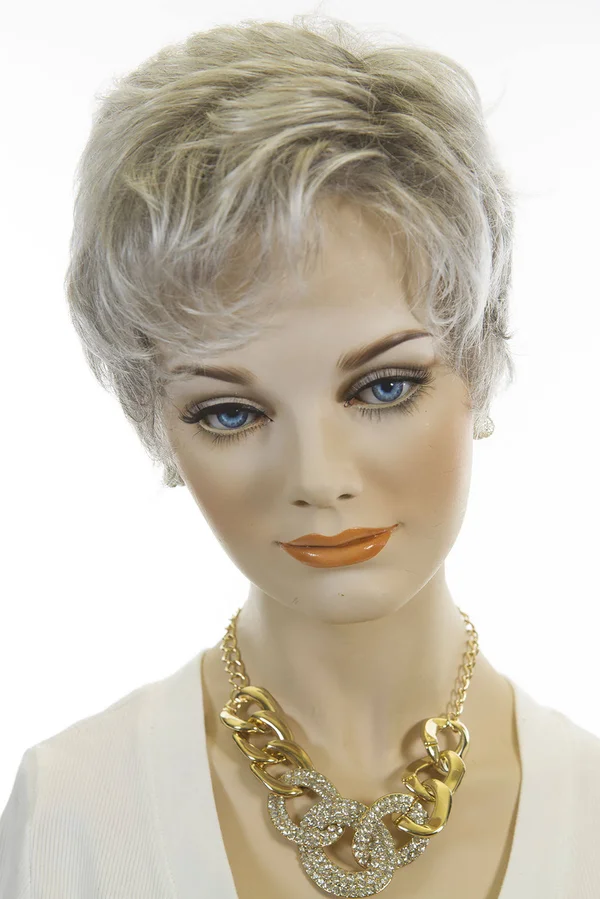 Medium Light Weight Jon Renau Bree Wavy Blonde Brunette Red Grey Wigs - Chestnut Brown Dark Auburn Fro...