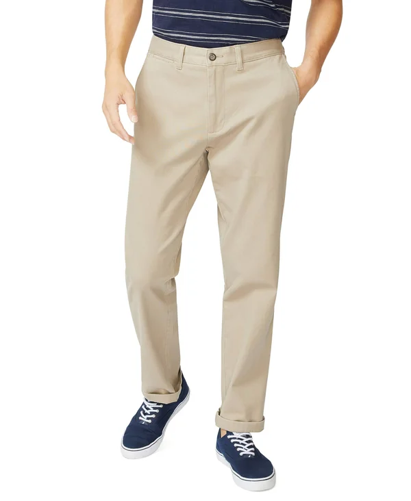 Nautica Men's Classic Fit Performance Deck Pant True Khaki - 42x34