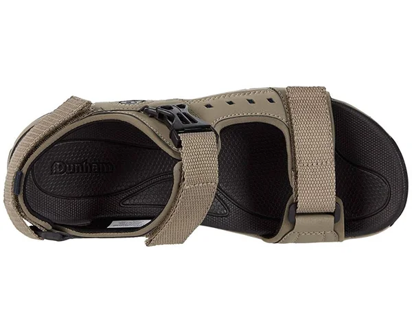Rockport Mens Dunham Nolan Water-Friendly Sandal - Size 8 - Taupe