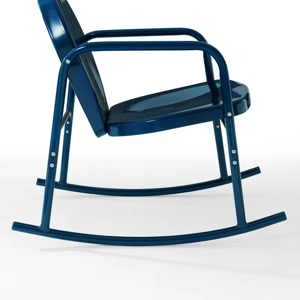 Crosley Griffith 2pc Outdoor Rocking Chair Set - Navy Gloss